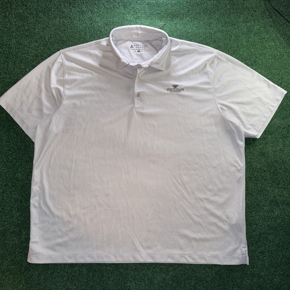 Bermuda Sands West Chase Golf Club Men's 2XL Polo Gray
